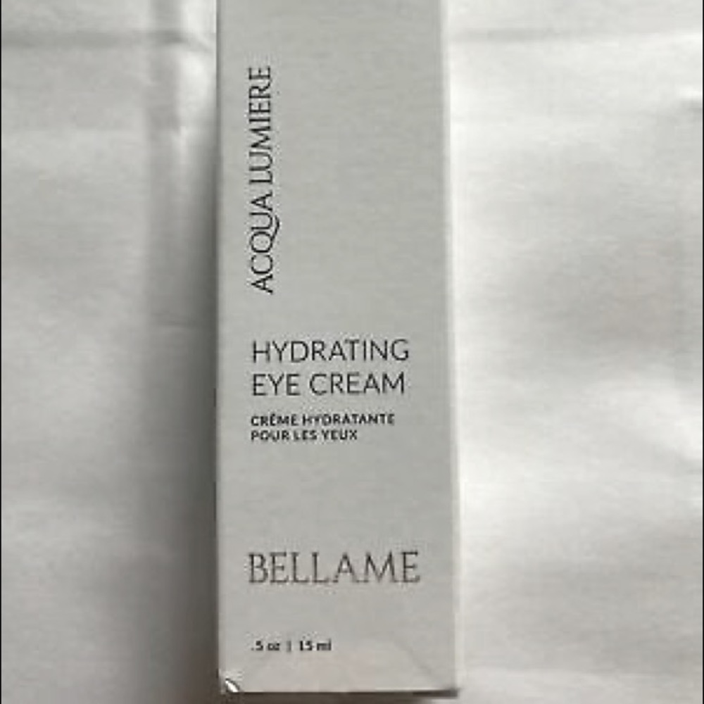 Bellame Hydrating Eye Cream Acqua Lumeire .5oz 15ml New In Box